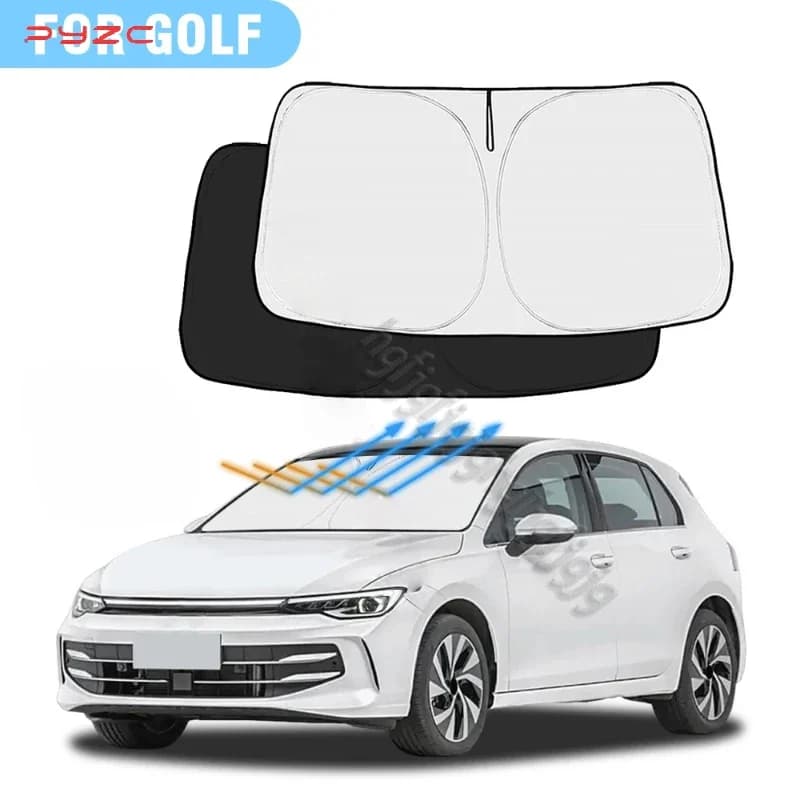 Parasole per Parabrezza Auto Volkswagen VW Golf 2015-2022, Copertura per Finestrino Anteriore, Accessori Interni Auto, Protezione UV