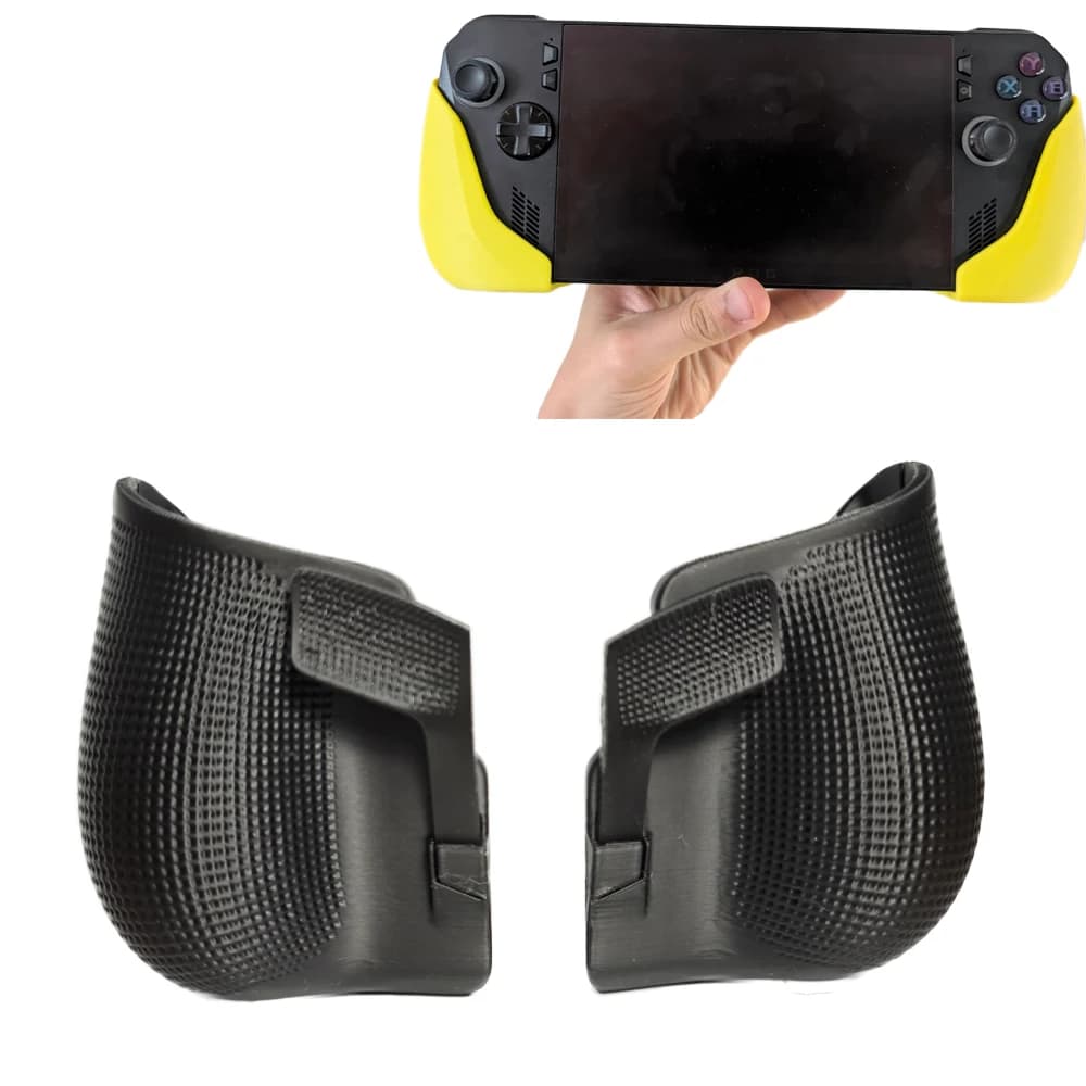 Maniglia ergonomica stampata in 3D fai-da-te per console di gioco ROG Ally X Comfort di tenuta migliorato