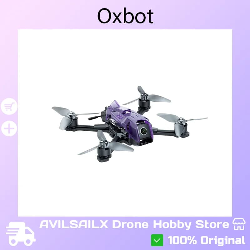 Oxbot Lumo25 Drone da Corsa FPV Micro da 2,5 Pollici con VTX Digitale HD O4 Integrato per Quadricottero RC FPV