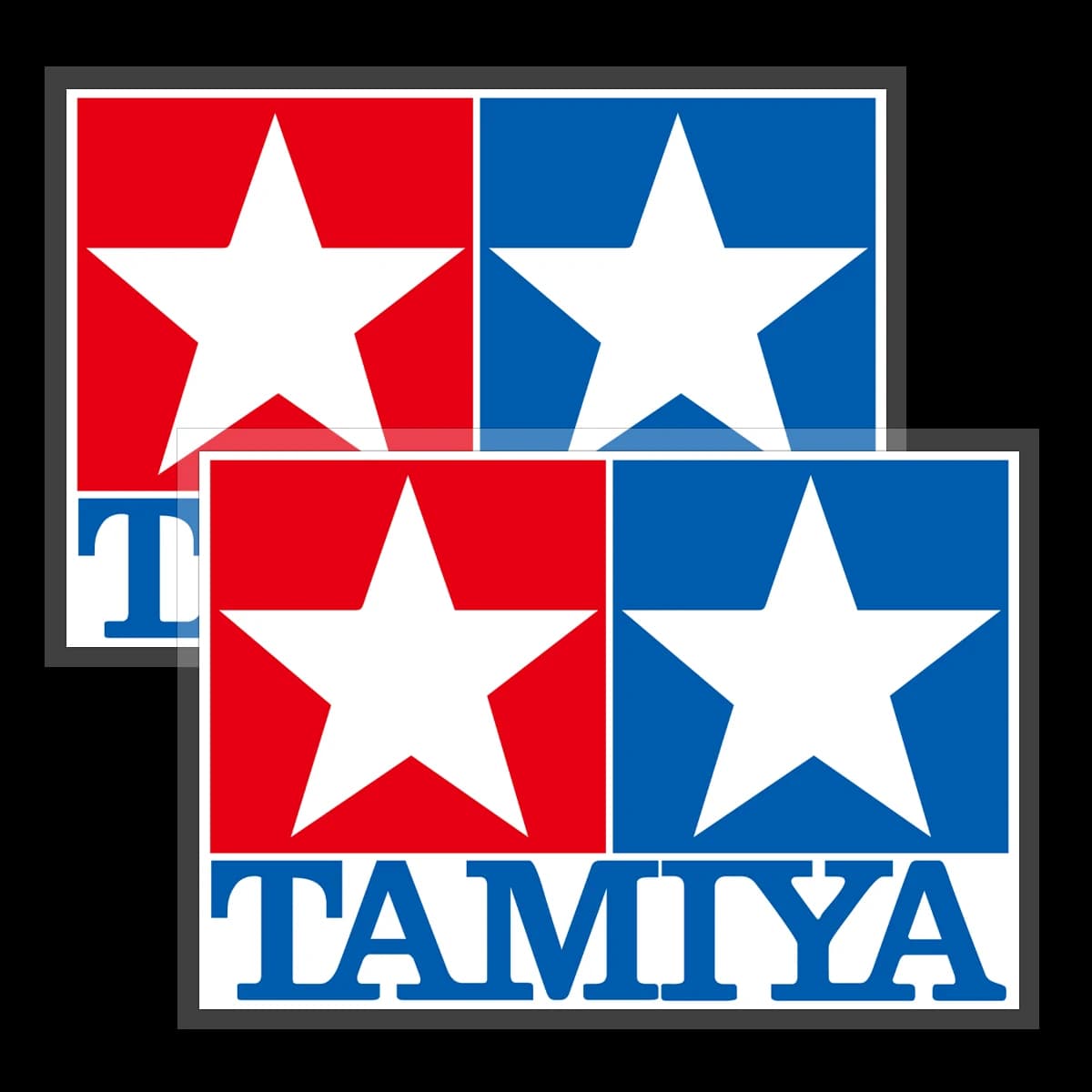 TAMIYA Safety Warning Car Reflective Motorcycle Stickers Bike E-Bike Scooter Fuel Tank Helmet Body Decalcomanie Vinyl Accessories