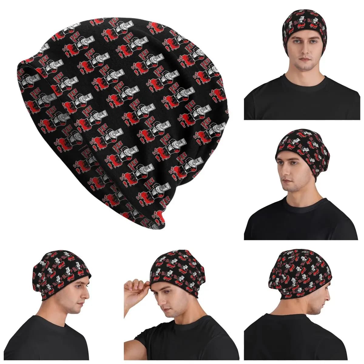 Monty Python Black Knight Berretto lavorato a maglia caldo Cappello a cuffia moda Autunno Inverno Berretti da esterno Cappelli per uomo Donna Adulto