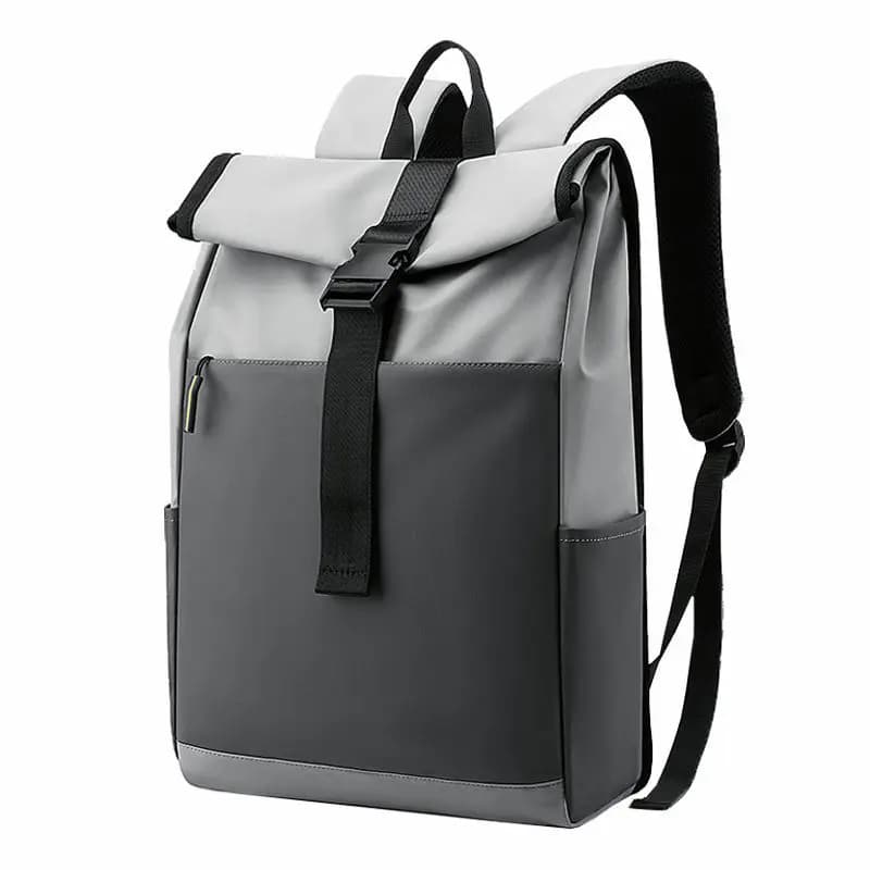 Fashionable Men's Backpack High-end Sense Large-capacity Casual Women's Trendy Backpack Waterproof Computer Bag Travel Schoolbag