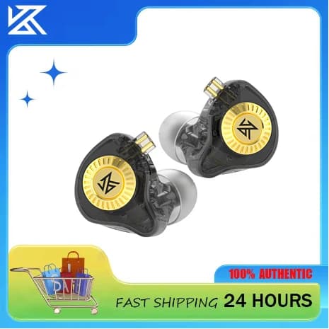 KZ EDX-Ultra hi-fi headphones wired dynamic cable replaceable monitor in-ear music sports gaming headphones with noise cancellation