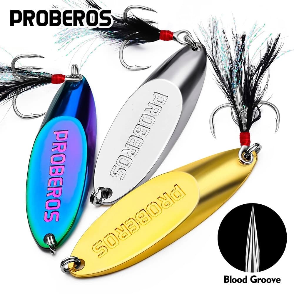 3g 10g 21g 40g 60g Spinner in metallo cucchiaio trota richiamo di pesca esca dura paillette esca artificiale piccole paillettes dure spinner esche