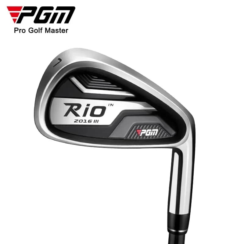 PGM Men Golf Clubs 7 Irons Beginners Simple and Easy To Use Black TIG040