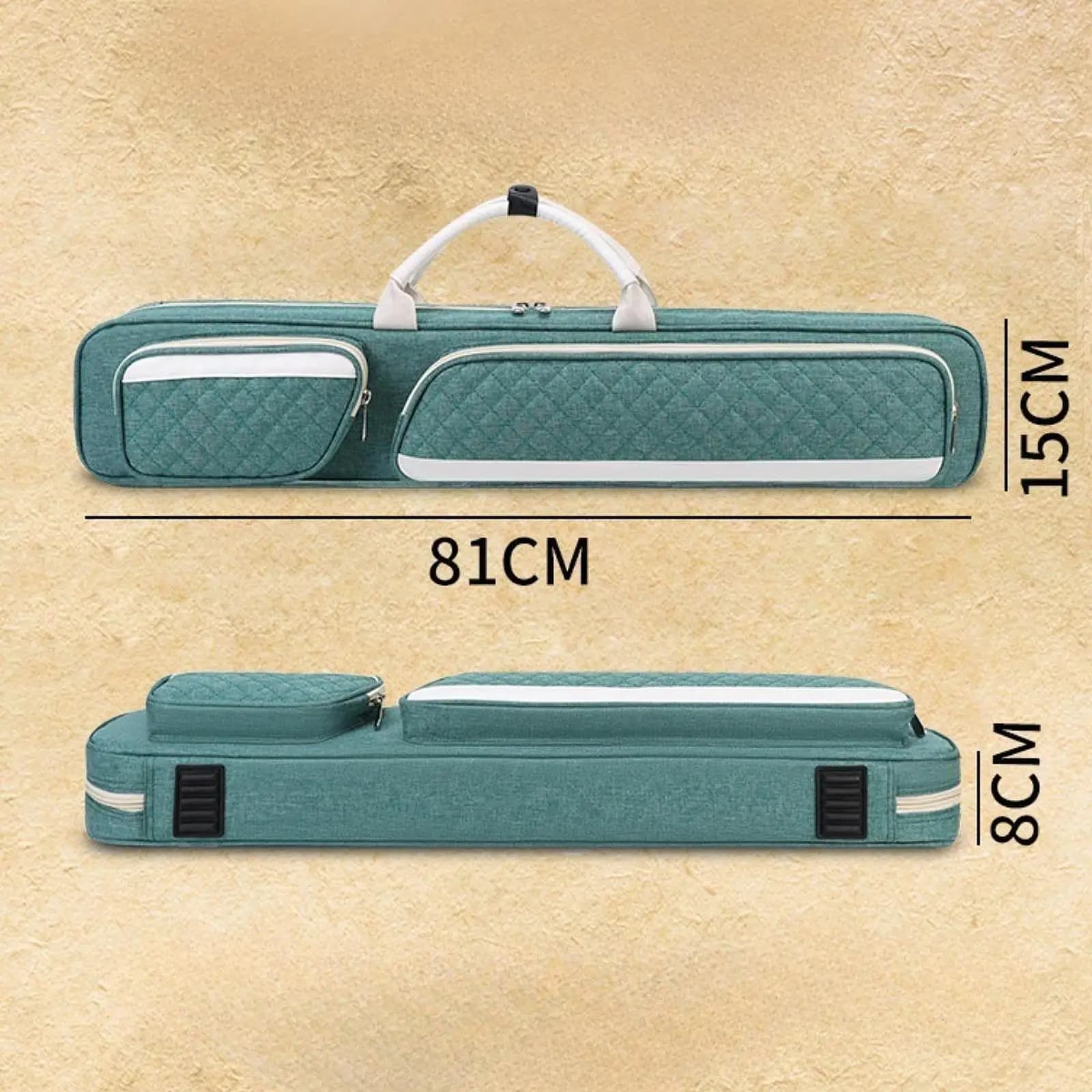 Borsa per Stecche da Biliardo a 7 Fori 1/2, Accessori per Biliardo e Snooker