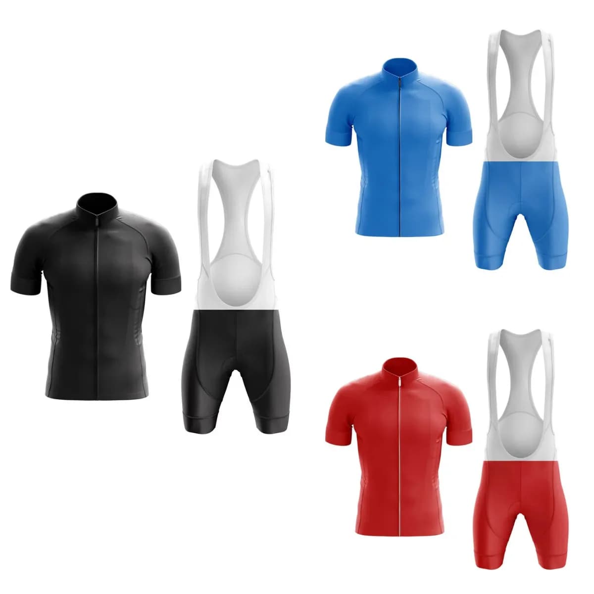 Cycling Knit Set Triathlon Bike Knit Set Cycling Clothing Short sleeves and shorts with straps 9D Gel Pad MTB