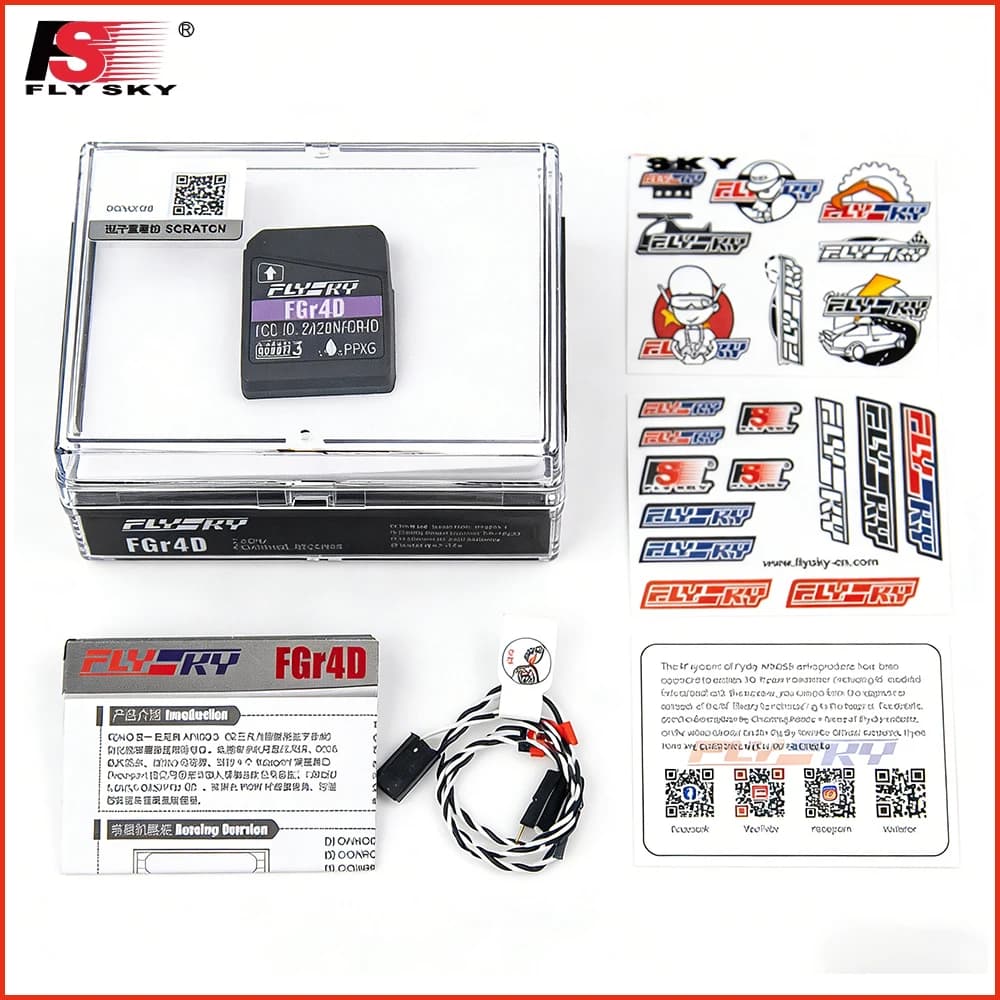 Ricevitore bidirezionale Flysky FGR4D 2.4G 4CH AFHDS3
