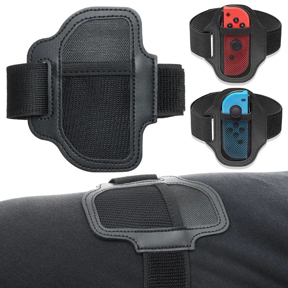2PCS Breathable Adjustable Leg Strap Game Handle Holder Elastic Band Sports Leg Strap Ring Tie Fit Adventure Accessories