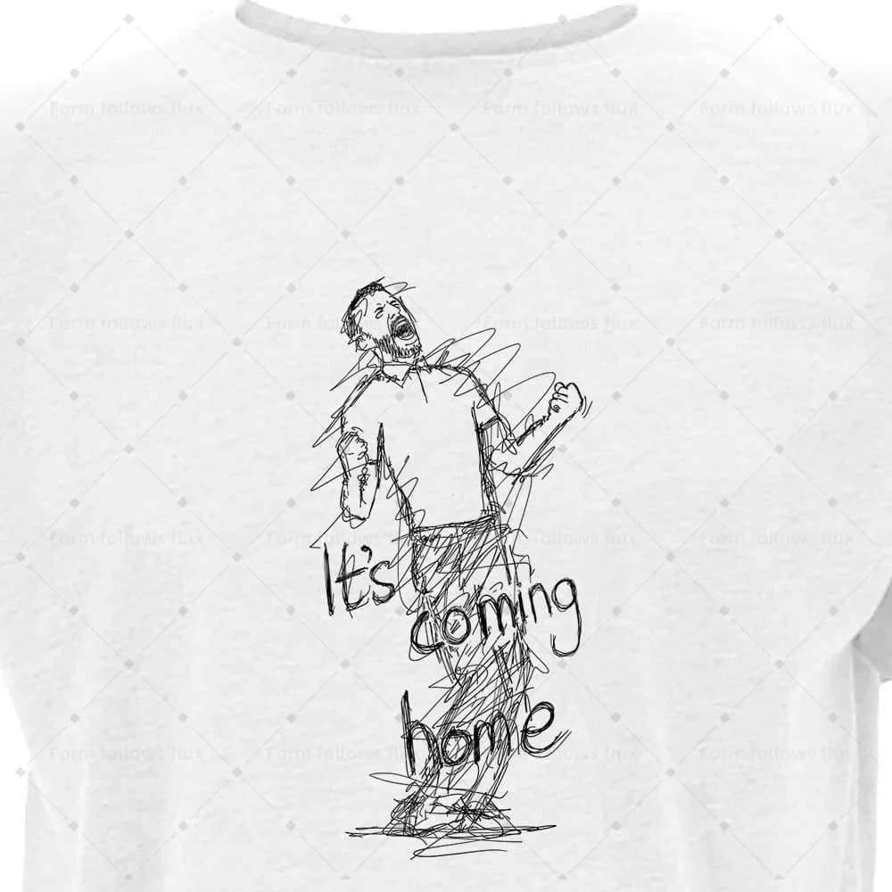 T-shirt con cappuccio da uomo 2026 Gareth Southgate – Inghilterra – Euro 2024 Calcio Stile fumetto disegnato a mano Unisex S-6XL Taglie forti disponibili