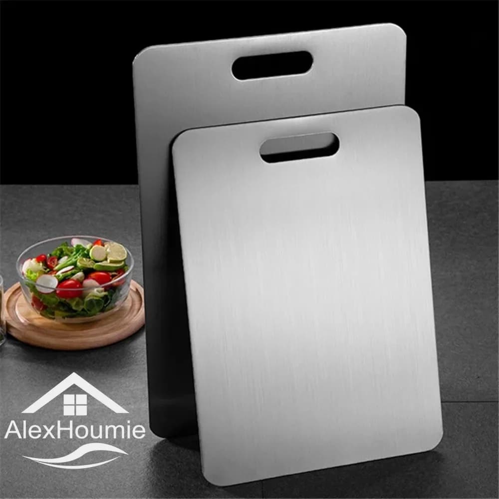 Stainless steel cutter Rectangular kitchen cutter for the house Knead the cutting dough and fruit and vegetable meat