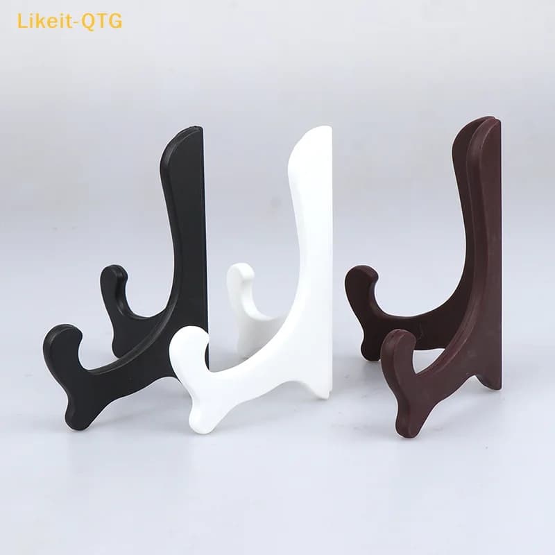 {Likeit-QTG} Portable stand, plate holders, frame exhibitors, plate holders, home decorations