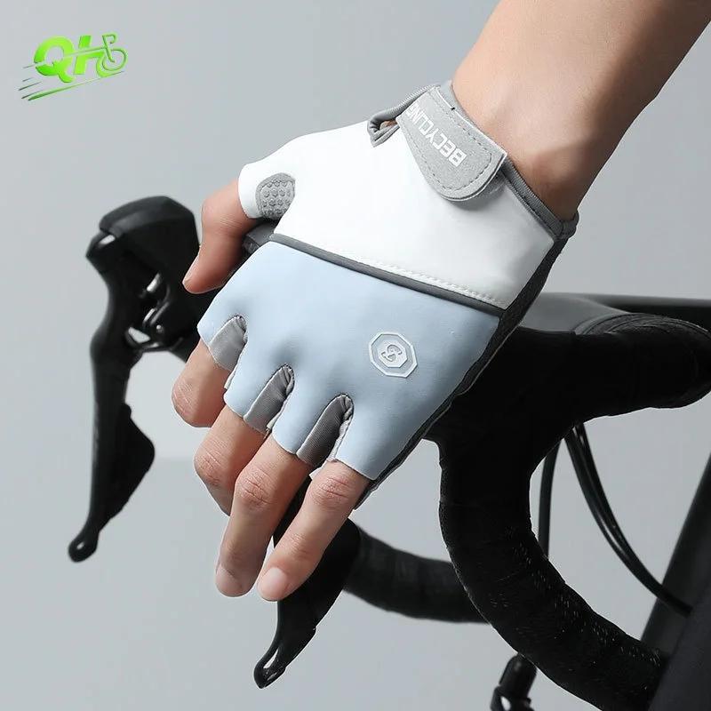 Gym Gloves for Motorcycle Fitness Training Electric Bikes Non-slip Gel Bearing bodybuilding Gloves for cycling gym cushions