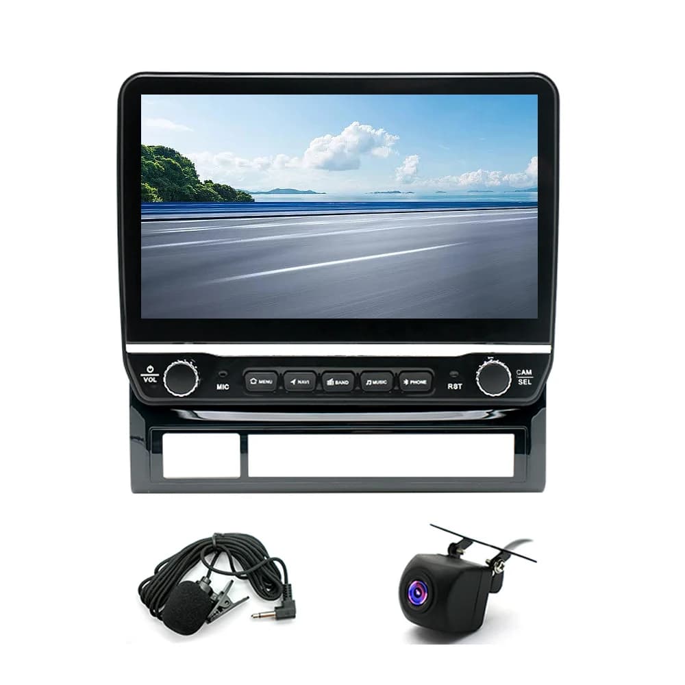 2+32G Intelligent System Android 15 Car Stereo For Wireless Carplay Android Auto For Toyota Tacoma 2005-2013 Navigation With AHD Camera and Mic SWC WiFi BT