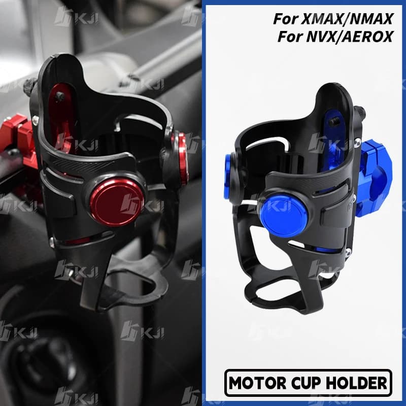 For Yamaha XMAX/NMAX/NVX/AEROX 300/250/160/155/125/TECH MAX/TURBO/NEO Bottle Holder Cup Sand Beverage Brace Parts