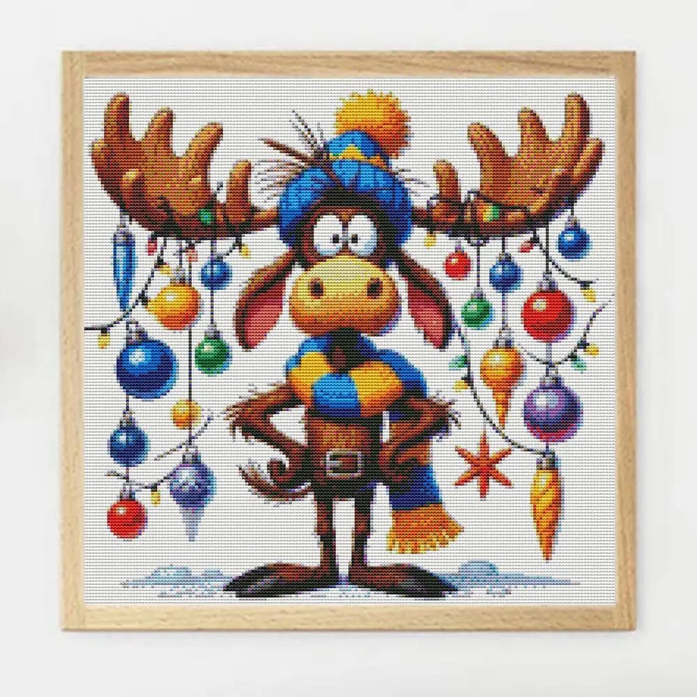 Momoart Nuovo Arrivo Ippopotamo Kit Punto Croce Animale Ricamo Fiume Ricamo Cartone Animato Regalo Fatto A Mano Decorazione Della Casa