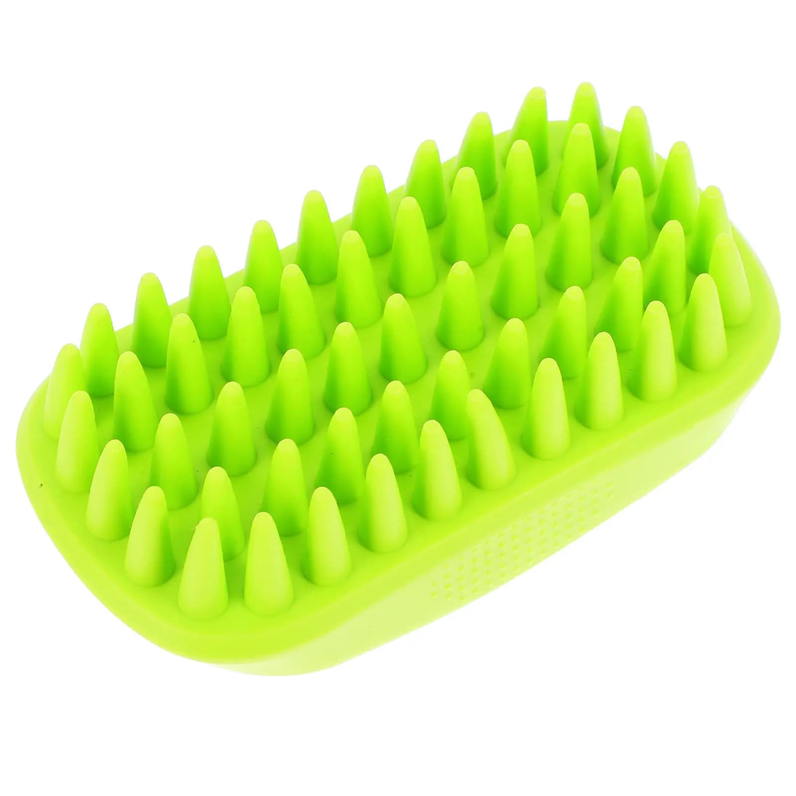 Spazzola Massaggiante per Animali Domestici in Silicone, Strumento per Shampoo Cani e Gatti, Design Ergonomico Antiscivolo, Rimozione Peli, Pulizia e Toelettatura