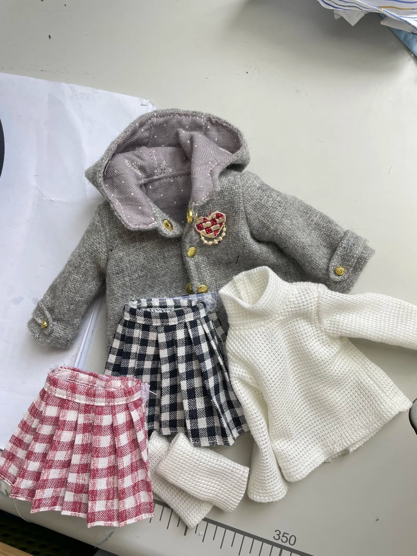 Abbigliamento per bambole 2026: Vestito, cappotto e maglione autunno/inverno per Blythe, Qbaby, ob24, ob22, Monster Baby, Holala, Azone, Licca, ICY, JerryB