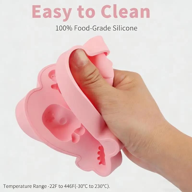 G6KF Stampi in silicone per vaschetta del ghiaccio a tema marino per preparare cocktail caramelle cioccolato