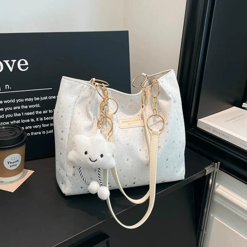 New Large Capacity Tote Bag Women Handbag Comfortable Versatile Texture Shoulder Bag High Quality Casual Commuter Bag