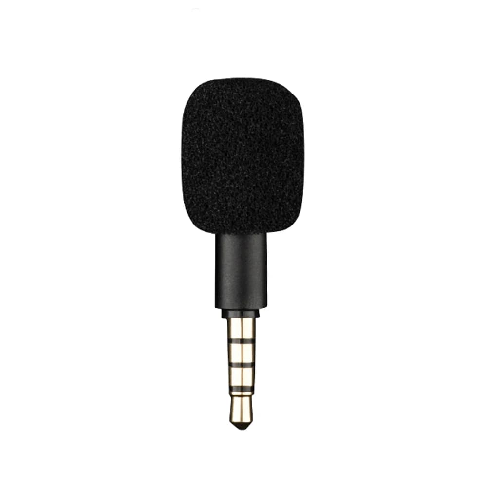 Mini microfono portatile Jack da 3,5 mm Aux 4 poli / 3 poli Microfono Karaoke per registratore Telefono cellulare Smart Phone Computer portatile