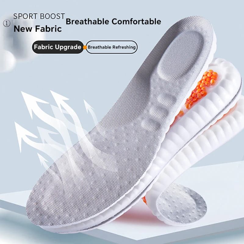 1 pair of sports soles for shoes sole soft cushion shock absorption deodorant breathable racing suns
