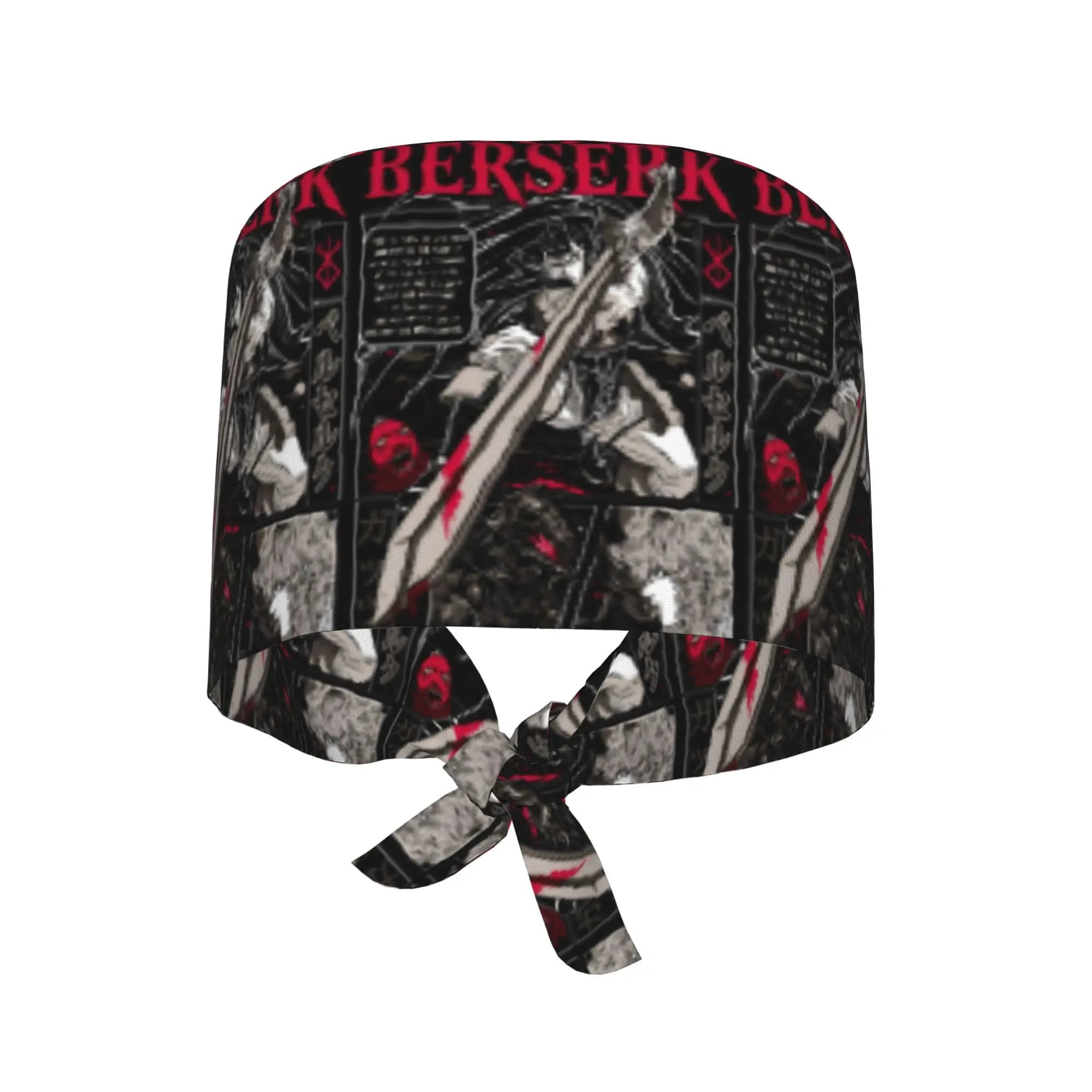 Cappello da Lavoro Personalizzabile B-Berserks per Uomo e Donna, Berretto Chirurgico con Motivi Manga e Anime per Chef