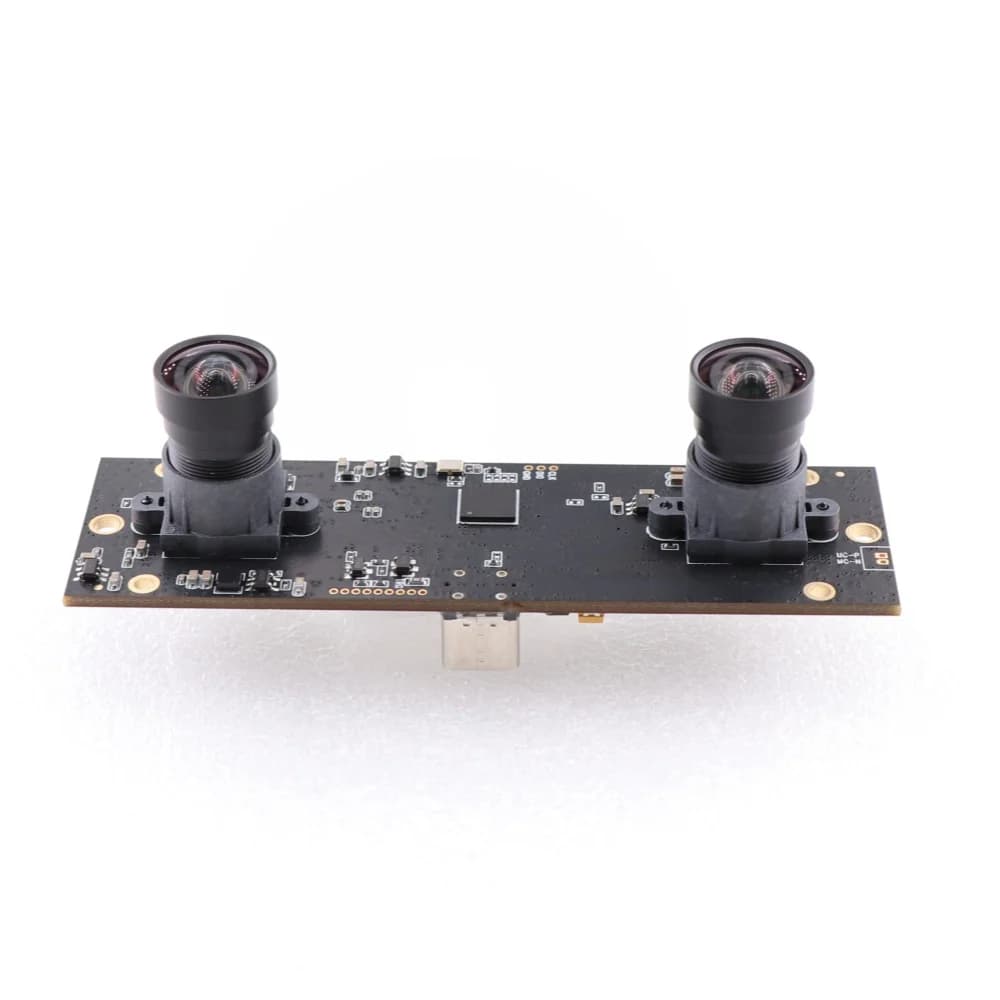 10MP USB3.0 Stereo Webcam with Synchronization, Double Lenten, Module UVC Plug & Play Without Driver