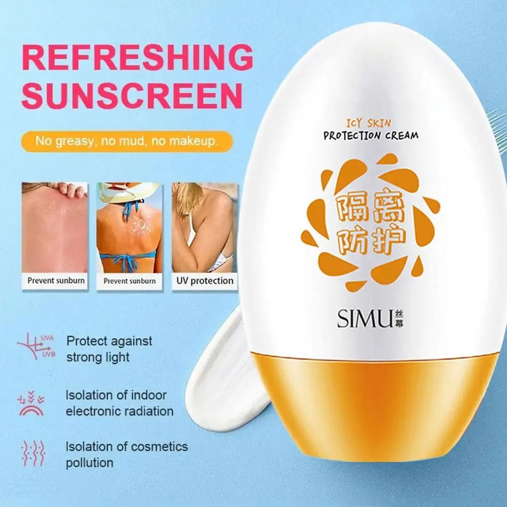 Crema solare SPF50 + Protezione Crema gel viso corpo Crema idratante Protezione solare Crema impermeabile Lozione solare viso corpo