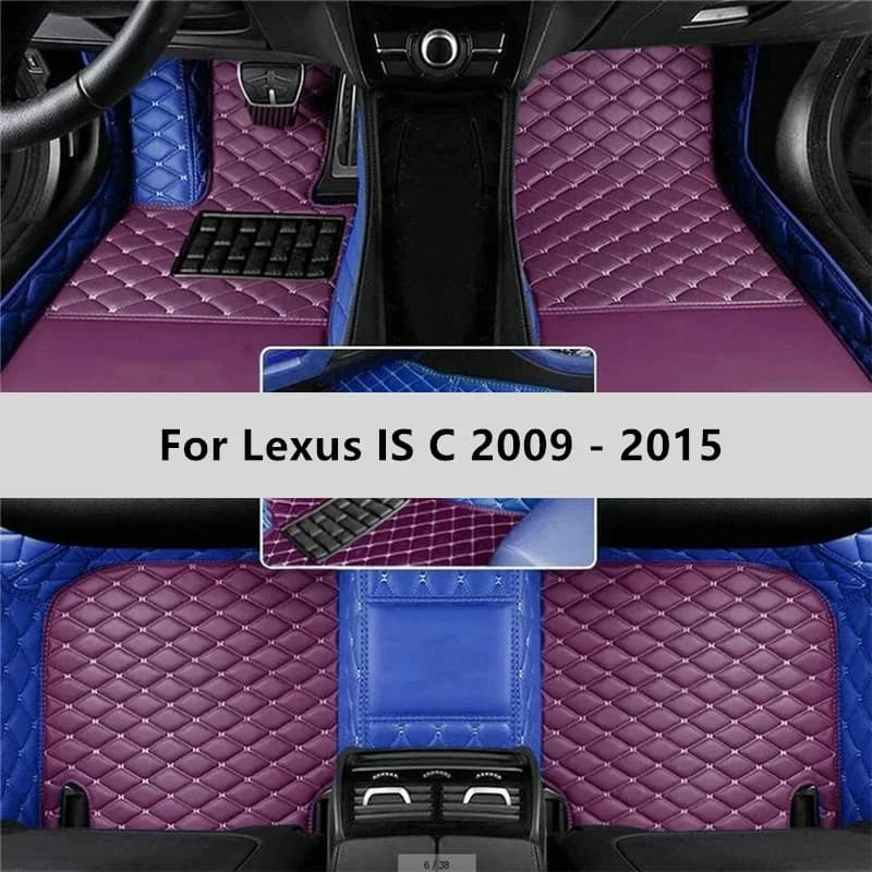 Tappetini per auto personalizzati per Lexus IS C 2009 - 2015 Tappetino per auto Accessori interni