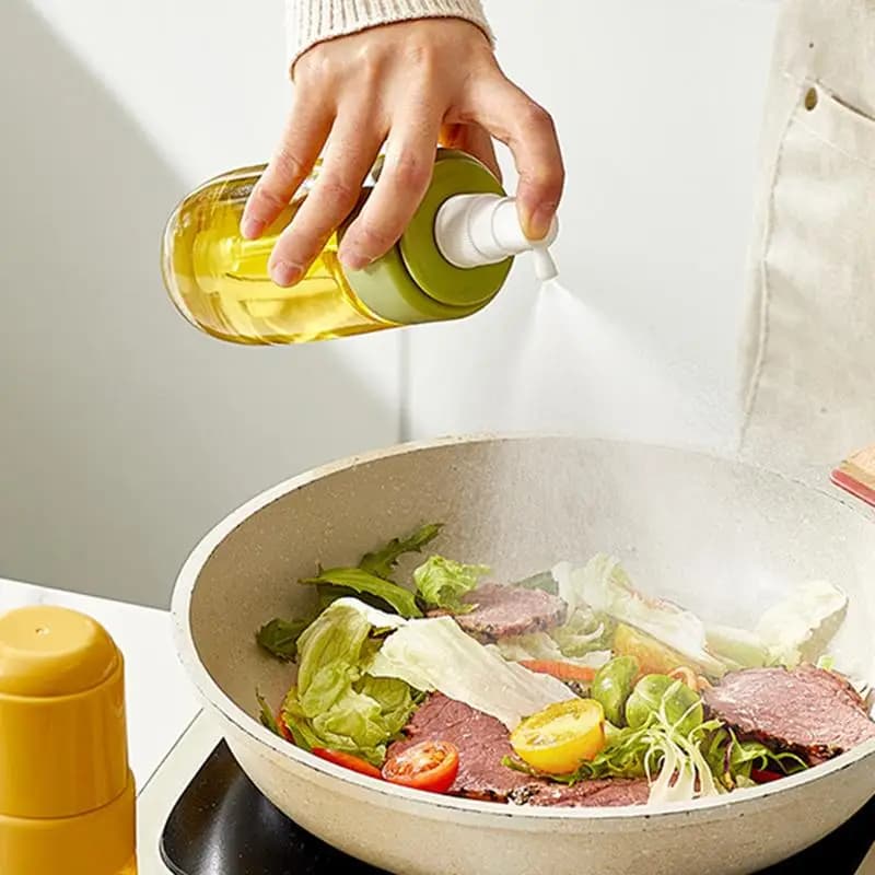 Oil Sprayer for Cooking Bottle Olive Oil Spray Bottle Food vinegar spray bottle for salad Barbecue Steak Air Fryer