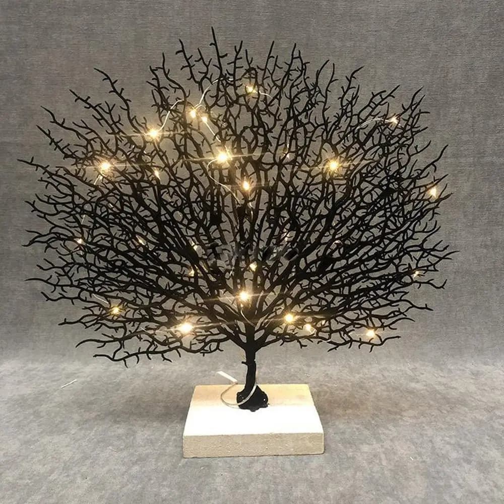 Artificial Plants Decorative Home Decorations For Living Room Tree Sea Tree Dry Copper Valentine's Gift For Home