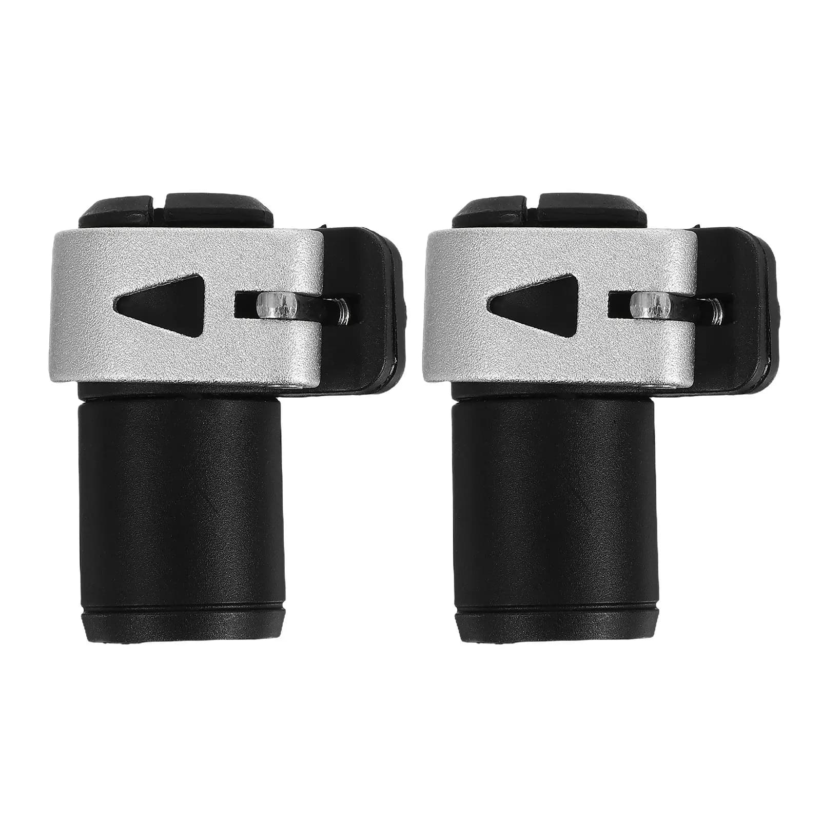 2 Pieces High Strength Light Trekking Stick Block with Exterior Fixing for Hiking, Climbing and Mountaineering