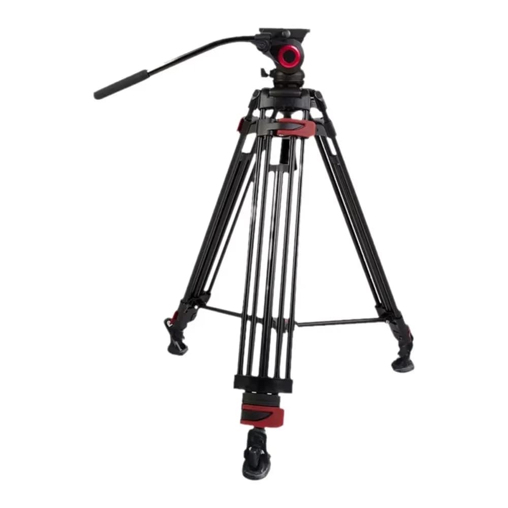 miliboo 603A Professional Travel Camera Tripod With Fluid Head Heavy Duty Aluminum Tripod Shooting Bird 75mm Bowl Size