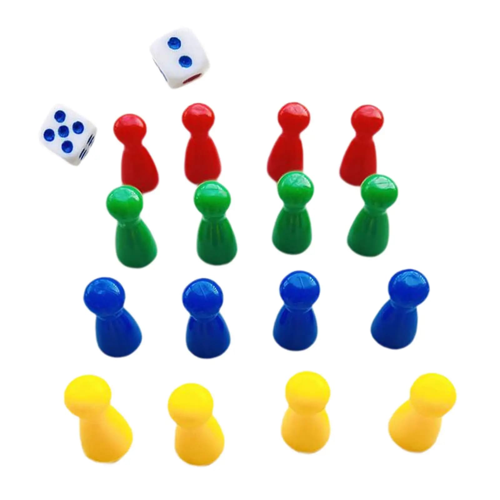 16 pezzi pezzi di scacchi volanti pezzi di scacchi pedone scacchi dama pezzi di gioco di scacchi Set di dadi per bambini
