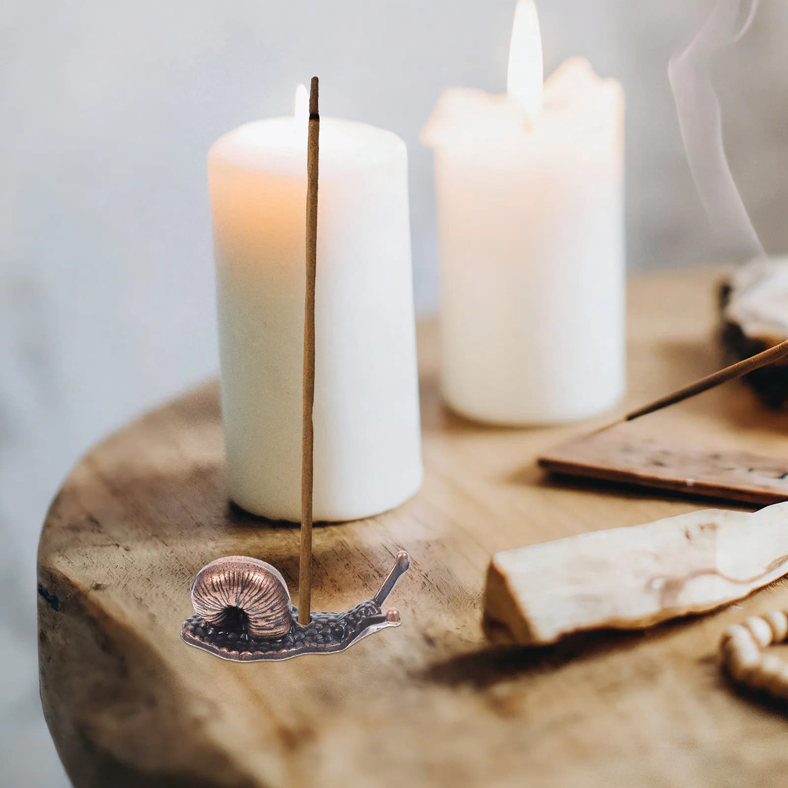 3Pcs Exquisite Animal Incense Stick Holder Premium Metal Mini Censer for Home Store Decor Aromatherapy Atmosphere Purifier