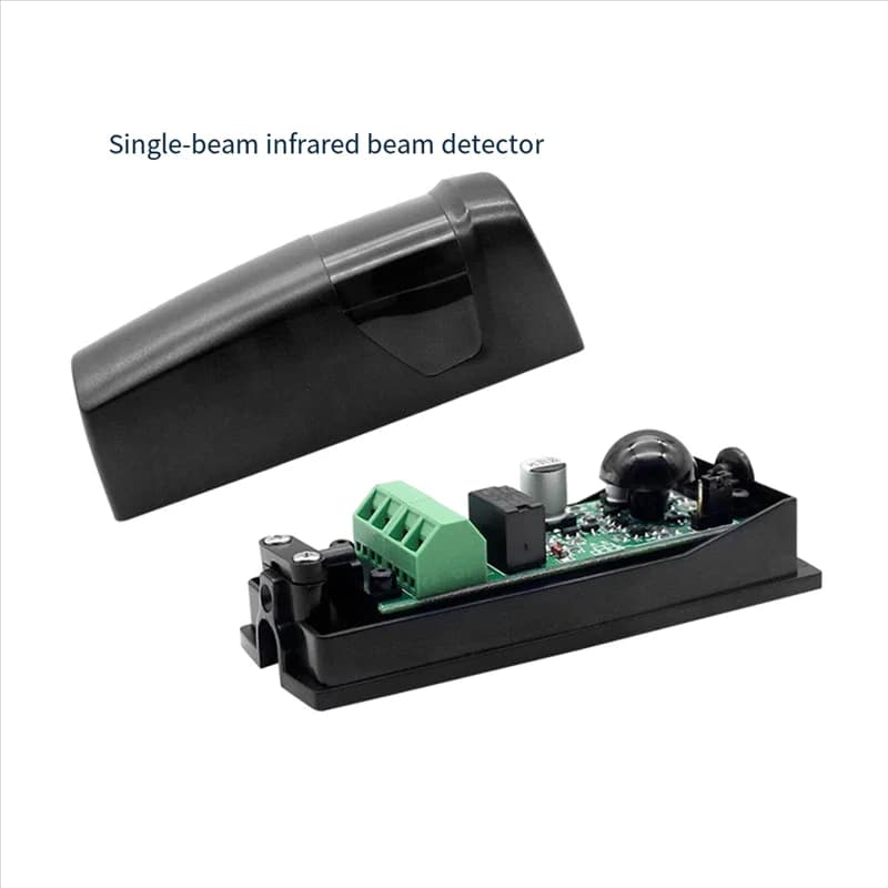 B24B Cancello automatico Allarme di sicurezza Sensore a infrarossi 15M Batteria Fotocellula DC/AC 12~24V Impermeabile IP5