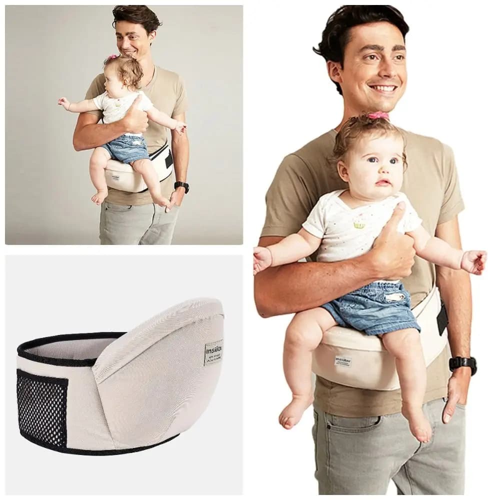 Marsupio traspirante per neonato, marsupio per neonato, marsupio per bambini, sgabello per cintura, cinturino per sgabello in materiale morbido