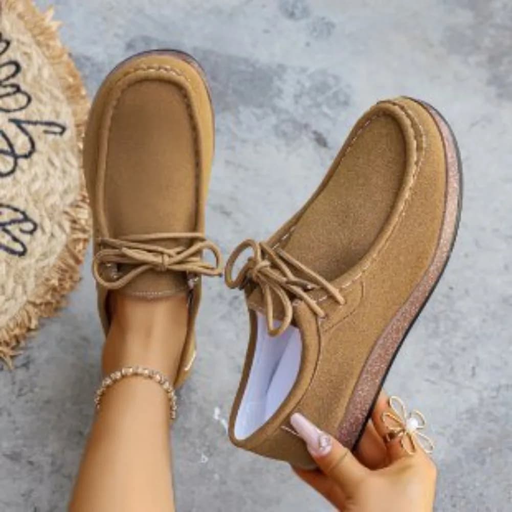 2025 Plus Size Women Shoes Comfortable New Casual Soft Sole Sneakers Women Trend Anti-Slip Flat Rubber Loafers Zapatos De Mujer