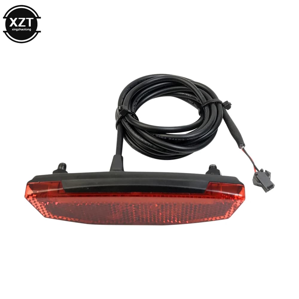 6V-60V E-bike Luce posteriore Bicicletta elettrica Fanale posteriore E-scooter Sicurezza notturna LED Avvertimento Lampada posteriore Impermeabile/Connettore SM