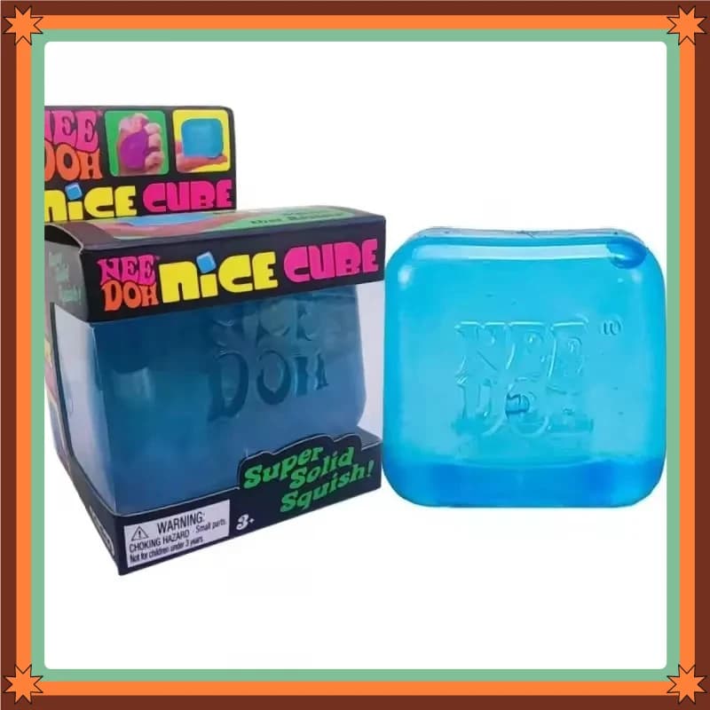 Giocattolo Antistress Nee Doh Jellyfish Cube 2026 di Tendenza, Morbido Giocattolo Sensoriale a Forma di Medusa per Bambini e Adulti