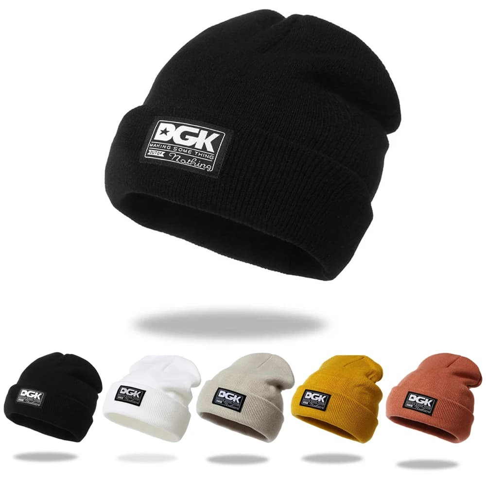 Moda Autunno Inverno Cappelli da sci Tenere al caldo Cappello lavorato a maglia Lettera femminile Hip-hop Ragazzo Ragazza Cappello di lana Berretti di marca Cappelli per donna Uomo
