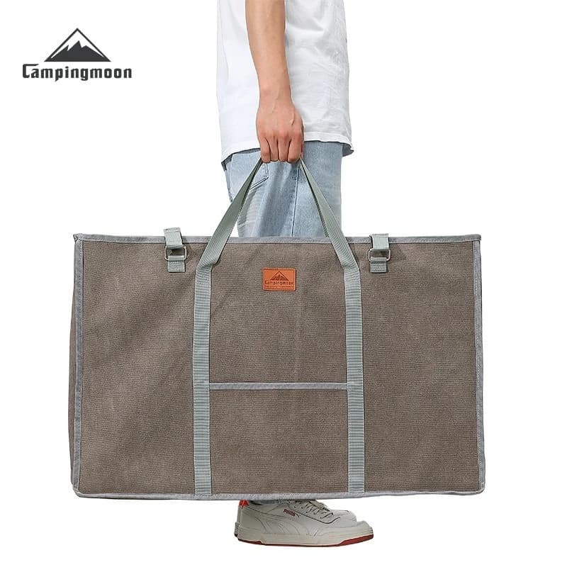Borsa portaoggetti CAMPINGMOON T-380-B spessa per tavolo da picnic da esterno, adatta per più tavoli pieghevoli, borse in tela portatili