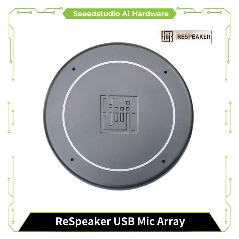 ReSpeaker USB Mic Array v2.0 Plug&Play remote field microphone array, Plug & Play, for Windows 10/8/7, Mac, Linux and Android OTA