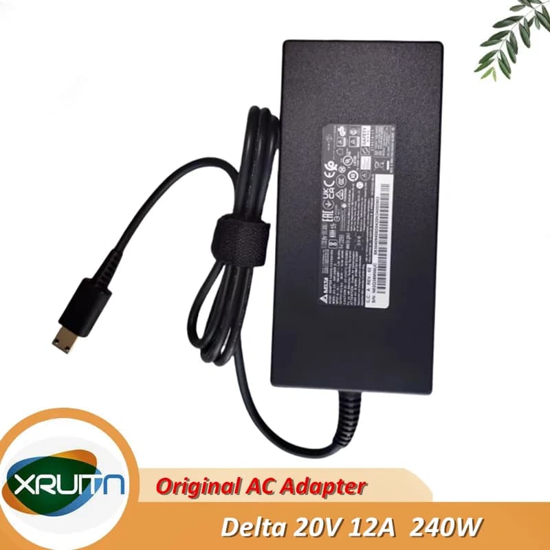 Caricabatterie per Laptop originale Delta 20V 12A ADP-240EB D per MSI Stealth 17 Studio A13V RTX4080 240W adattatore ca originale 240W OEM