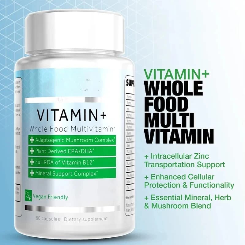 Vitamina+complesso minerale multiplo integratore vitaminico, antiossidante completo, energia -60 pillole