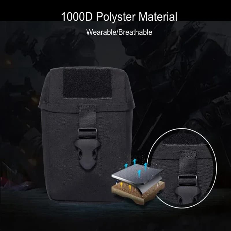 Kit di Pronto Soccorso Tattico Molle EDC, Kit di Emergenza, Kit IFAK Pieghevole, Kit per Sopravvivenza e Caccia