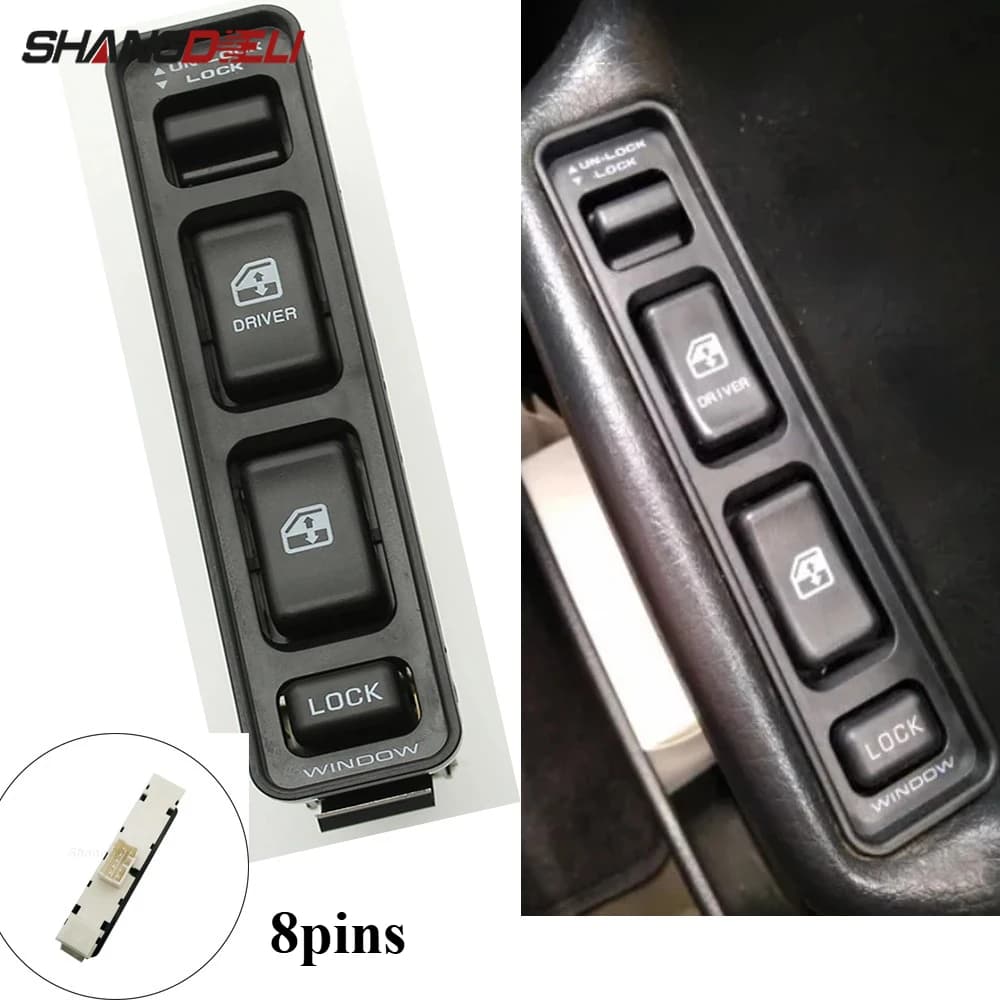 1PC Auto Elettrica Finestra di Controllo Interruttore Finestra di Auto Sollevatore Interruttore di Pulsante Per Suzuki Escudo Vitara 1992-1998 37990-60A00