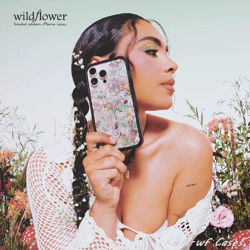 Wildflower Taylor Giavasis Grassland Phone Case for iPhone 17 16 15 14 13 Pro Max Plus Cute Animal Fawn WF Deer Duck Girls Cover