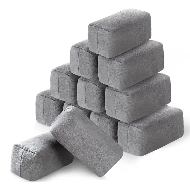 AEE2-Suede Microfiber Applicator Pads For Detailed Car Waxing And Coating